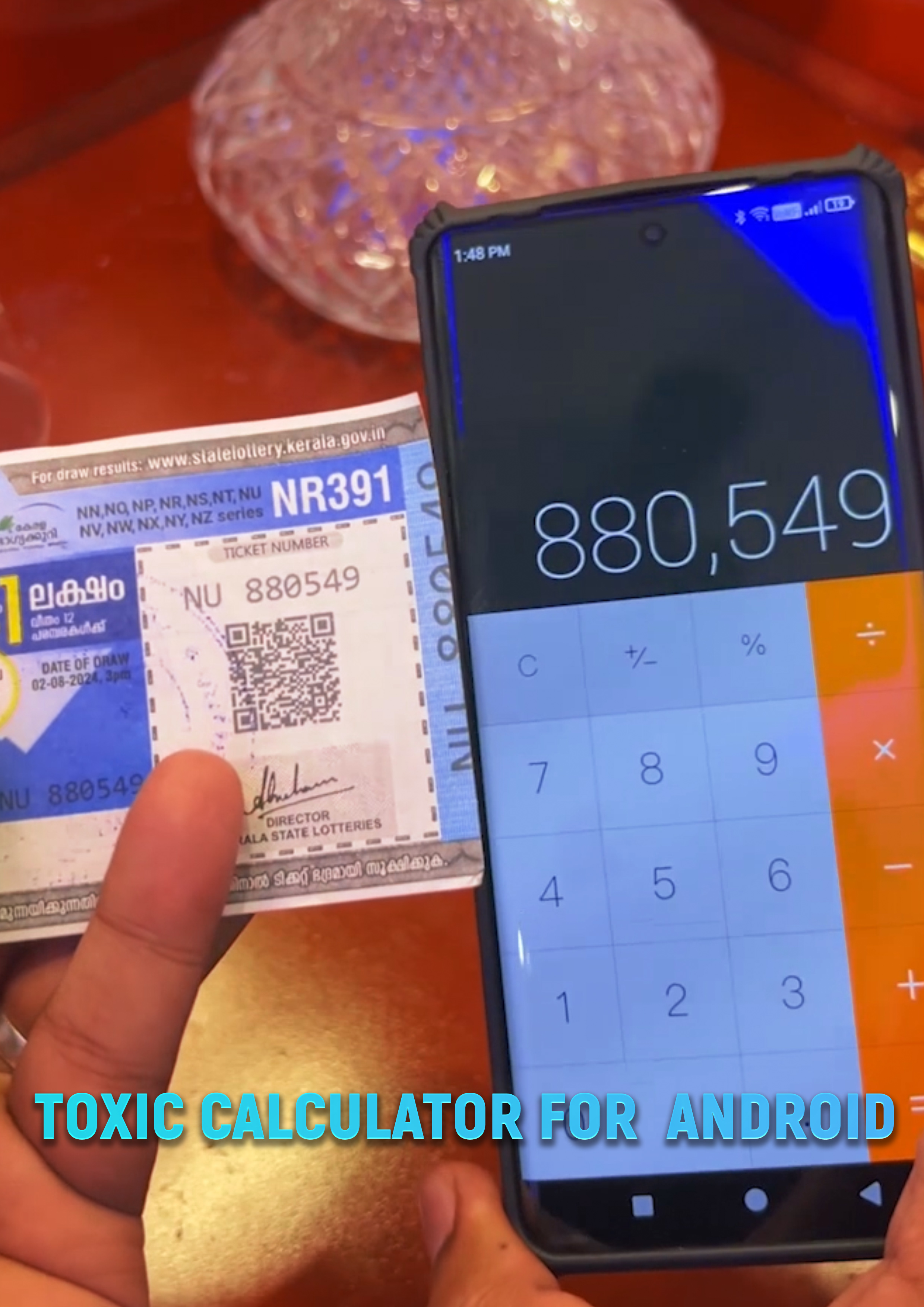 TOXIC CALCULATOR - ANDROID